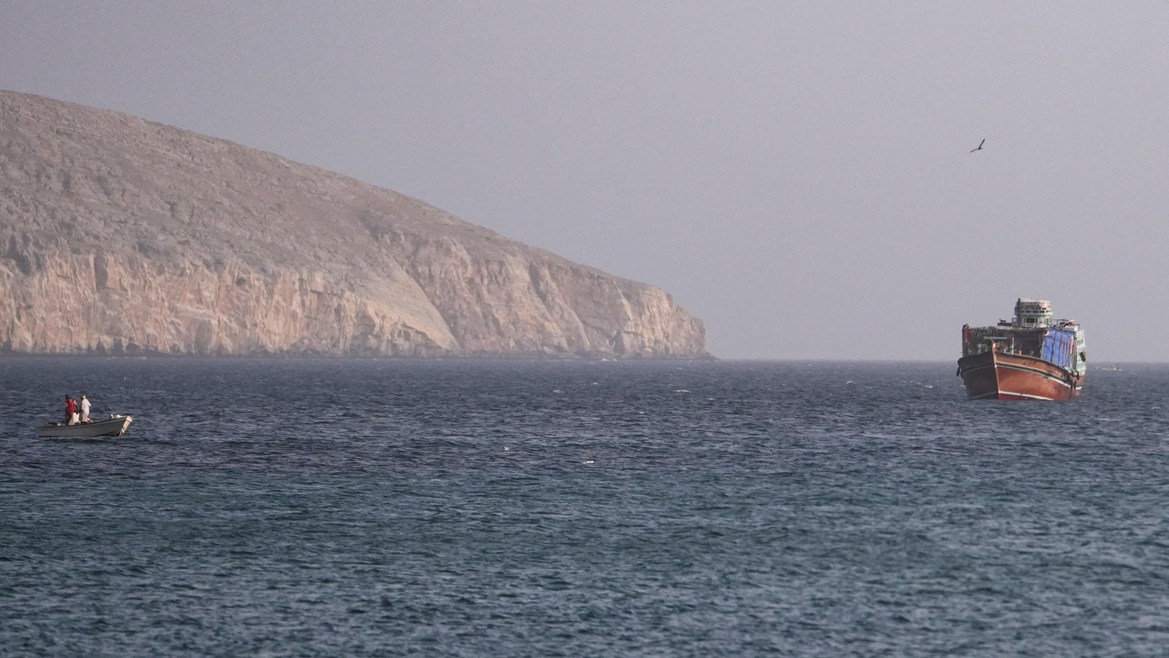 Saudi Arabia and Houthis exchange fire as US attacks tanker in Hormuz Strait
