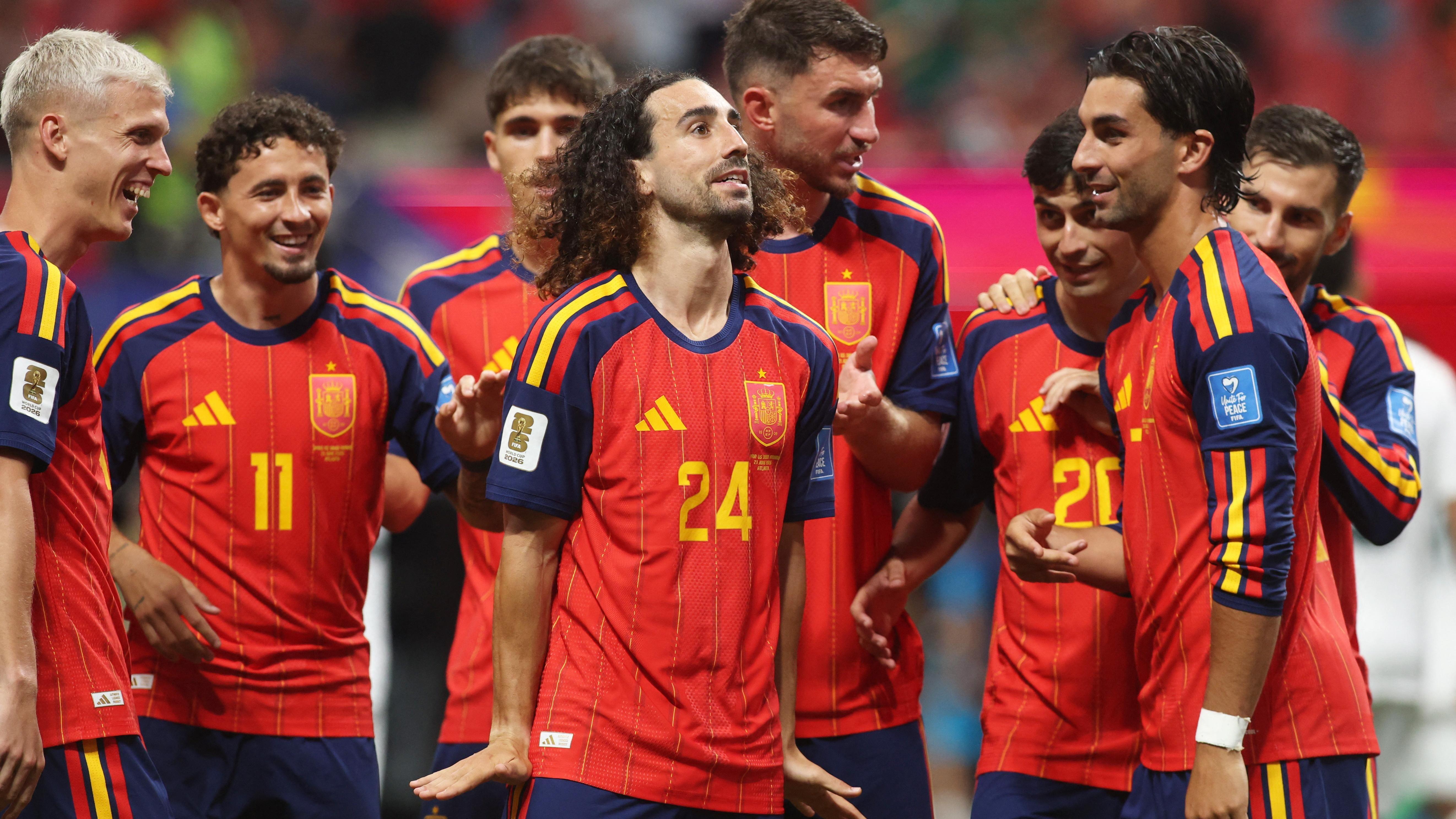 Watch as Yamal and Oyarzabal put Spain in control against Saudi Arabia