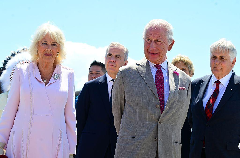 Los reyes Carlos III y Camila en su primer día de la visita a Canadá.