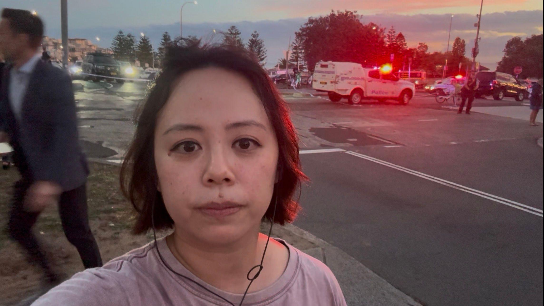 Mate, get away from here, something bads happened: How BBC reporters day at the beach turned to fear