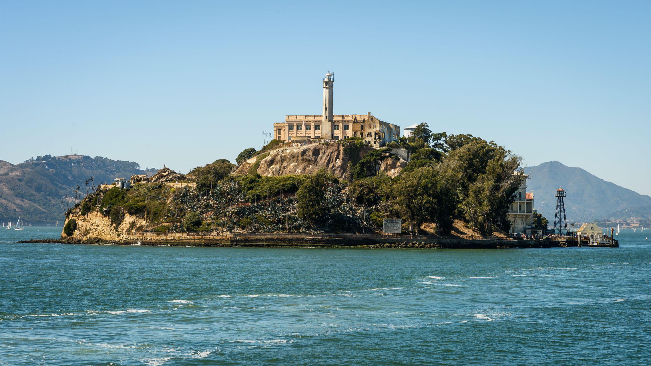 La isla de Alcatraz.