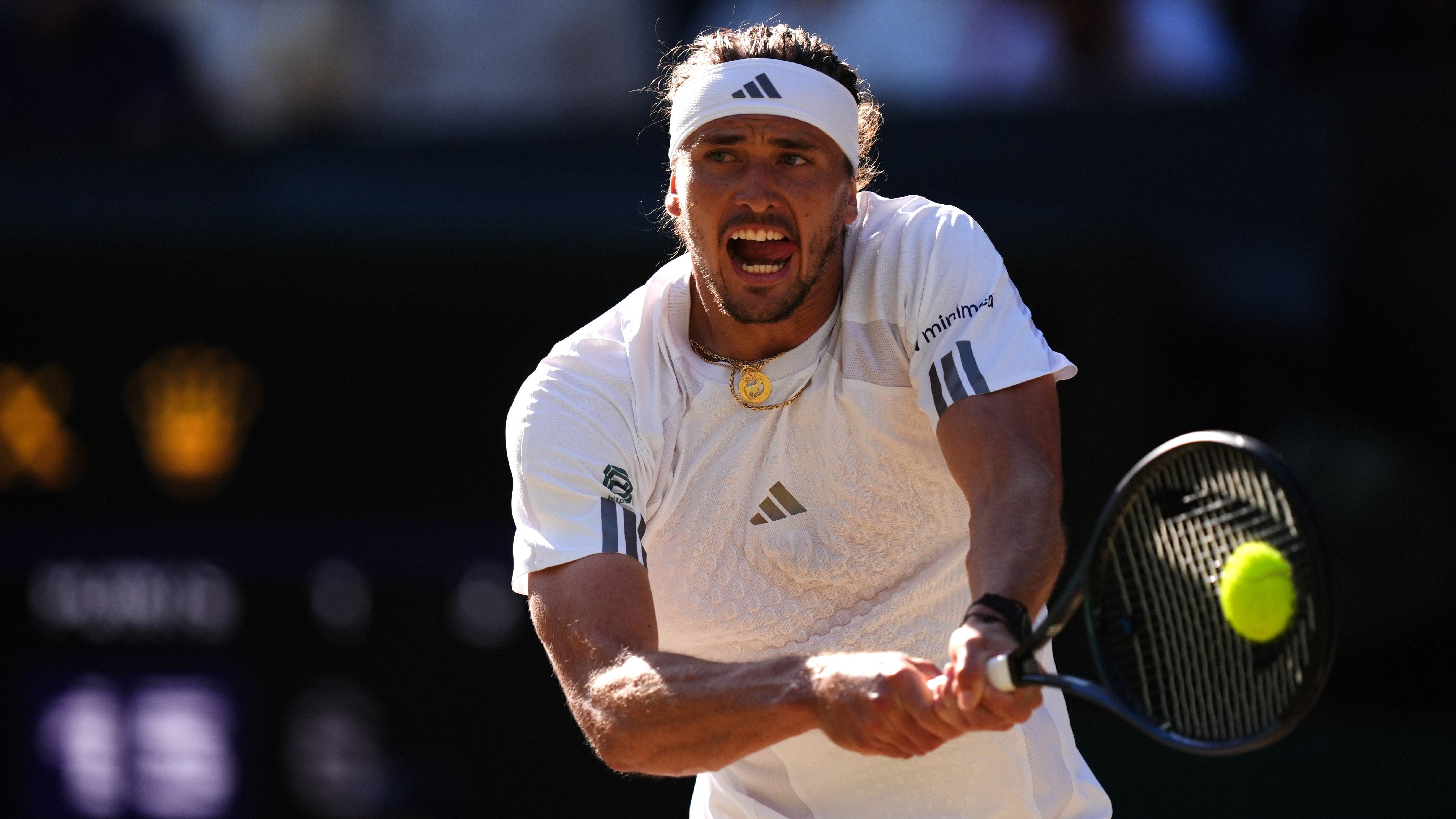 Watch Wimbledon: Second set on serve with Zverev leading Sinner in mens final