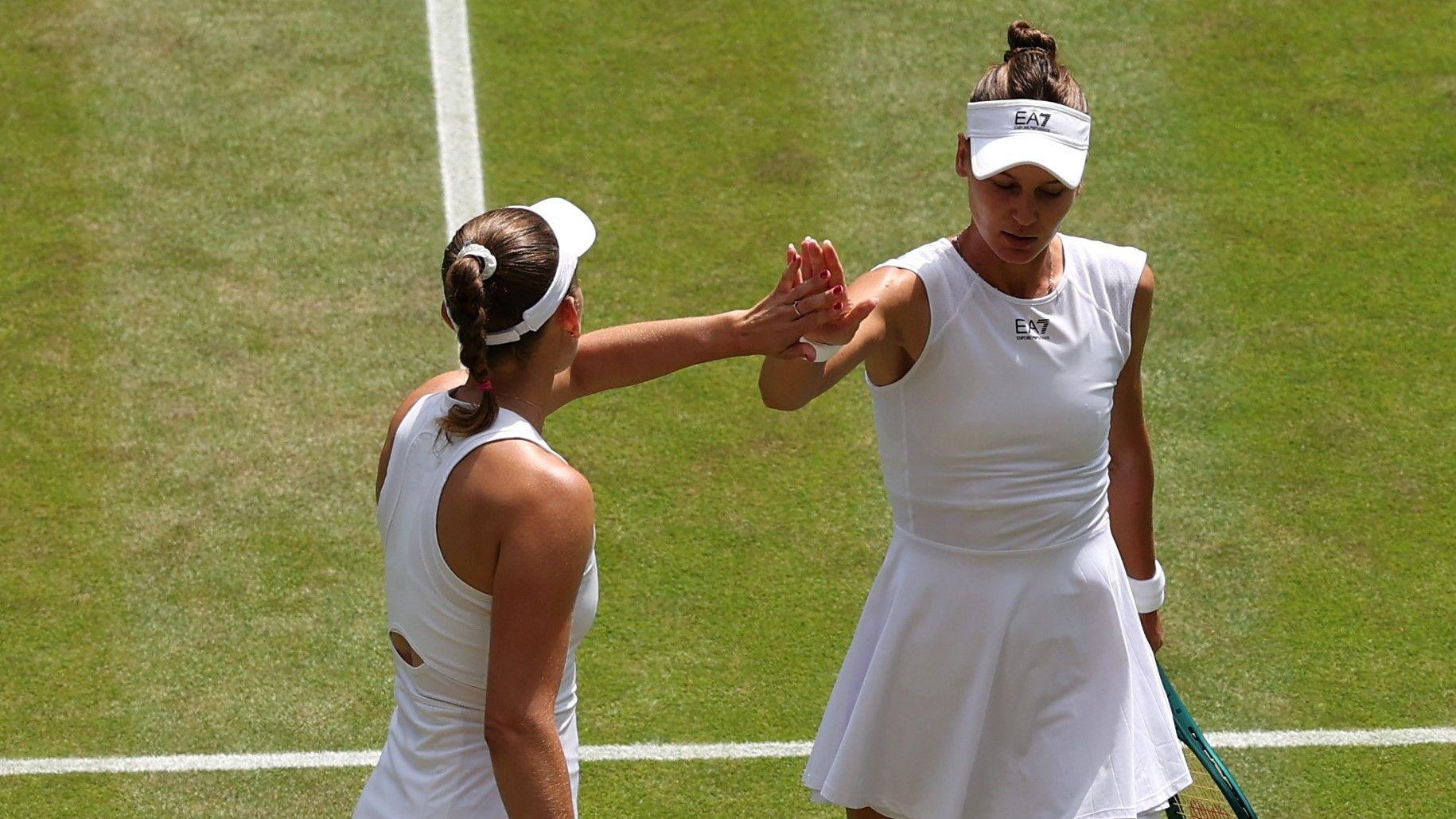 Watch Wimbledon womens doubles final before Alcaraz v Sinner