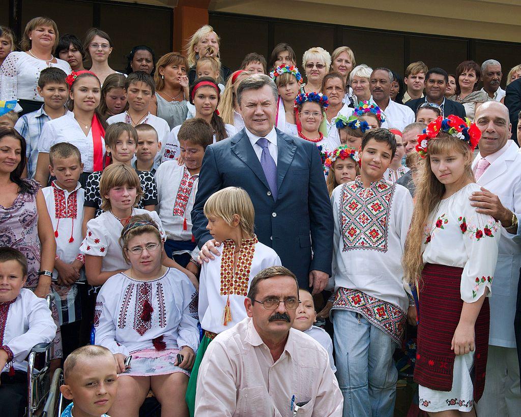 El expresidente ucraniano Víctor Yanukovich