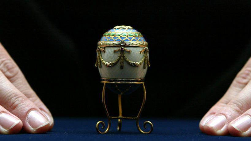 Huevo de Fabergé.