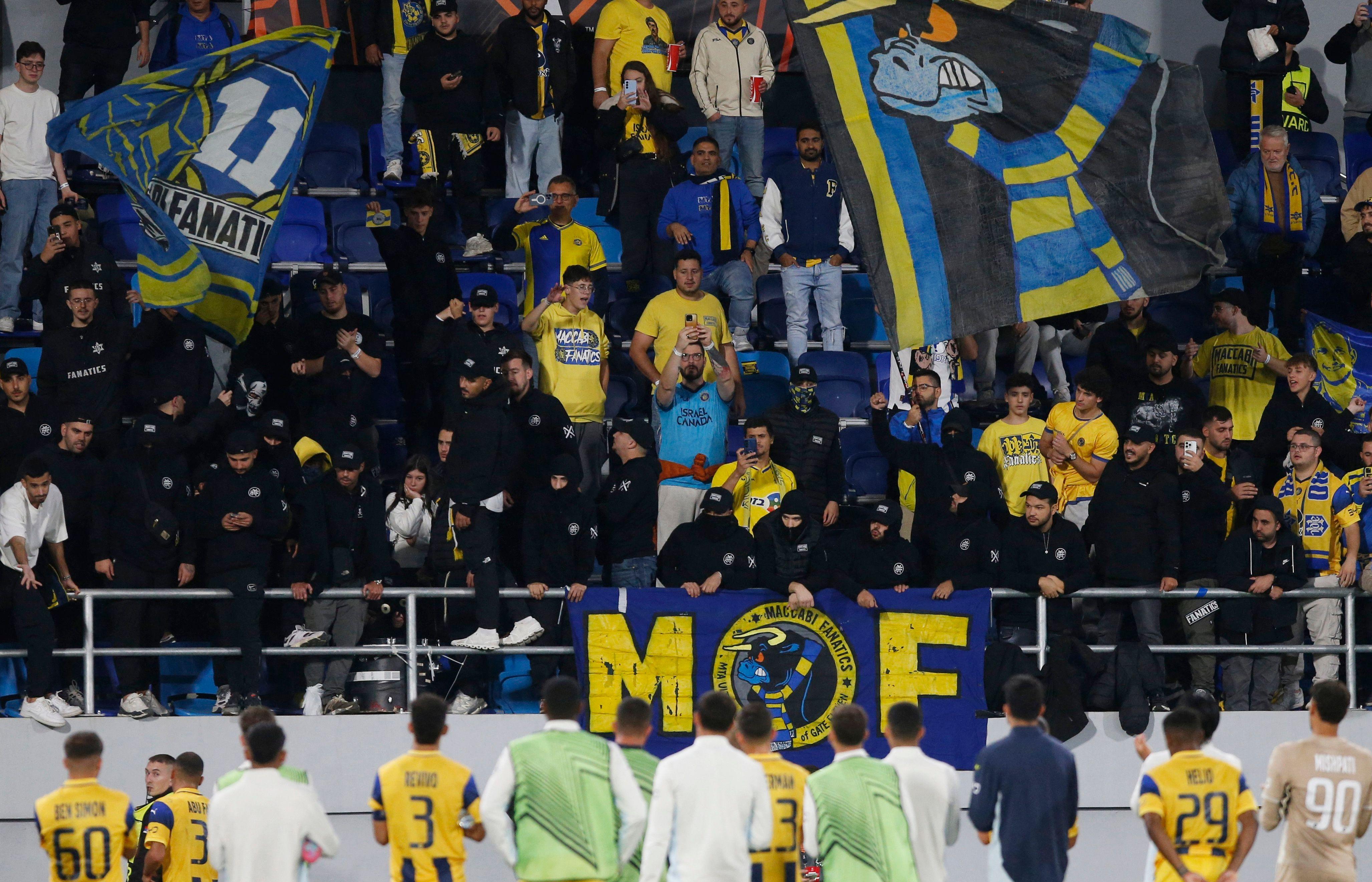 makabi tel aviv, fudbaleri makabija iz tel aviva, navijači makabija iz tel aviva