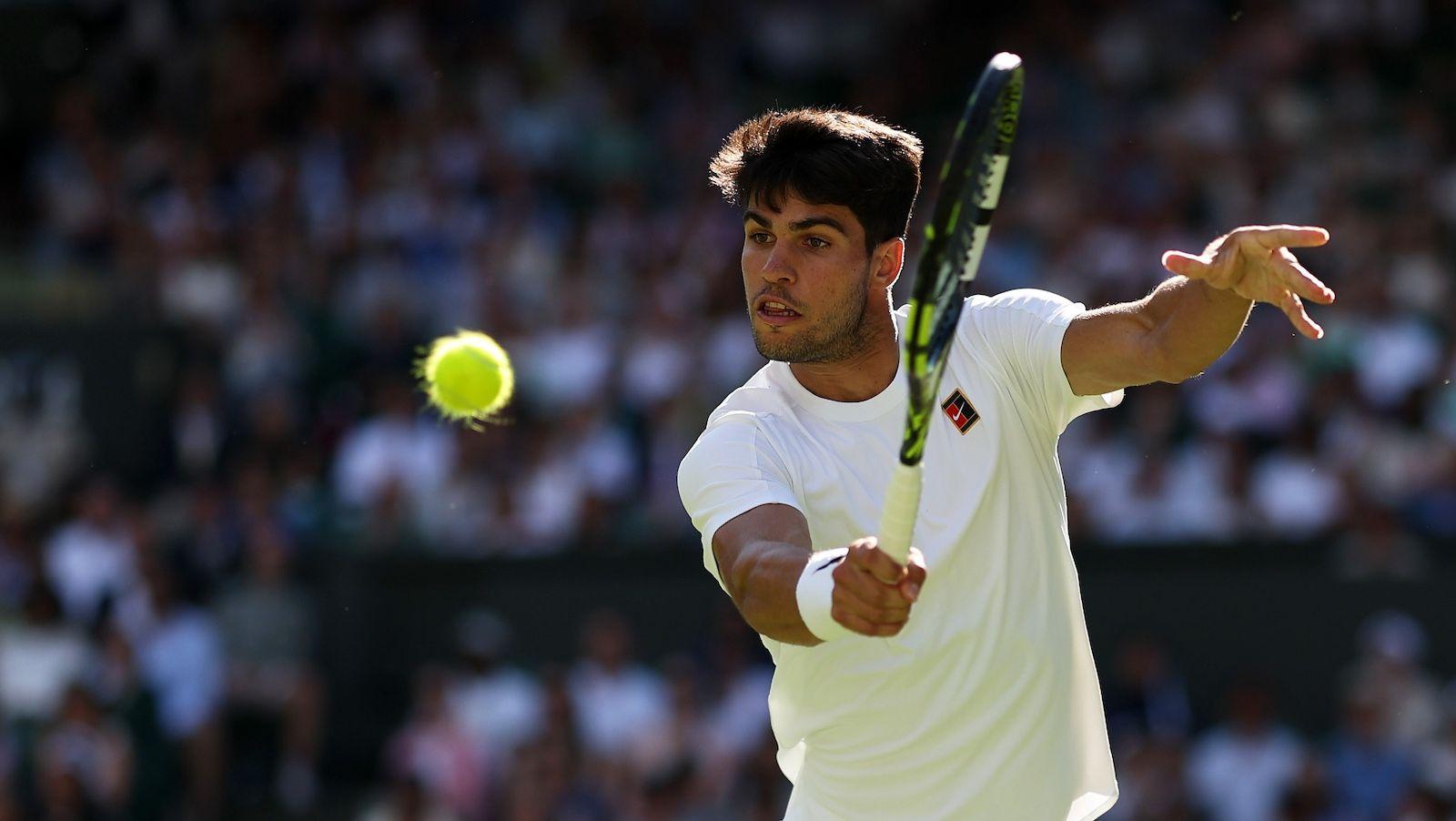 Wimbledon: Alcaraz seals opening set v Struff after Norrie wins - watch, listen & follow