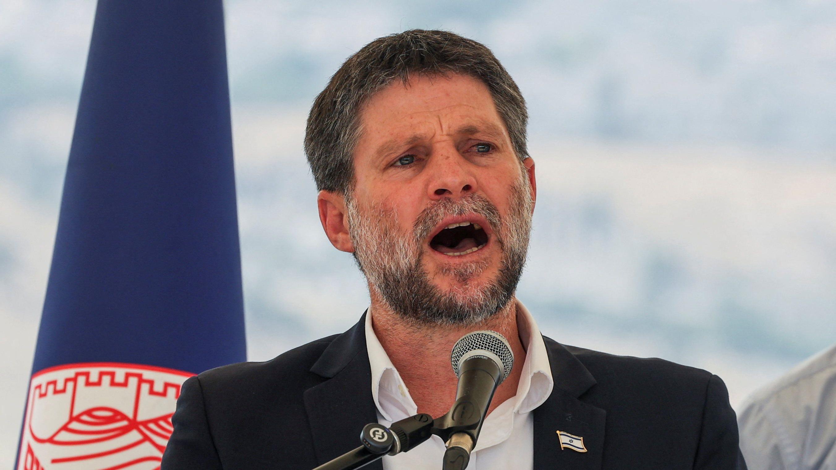 以色列極右派財政部長貝扎雷爾·斯莫特里奇（Bezalel Smotrich）

