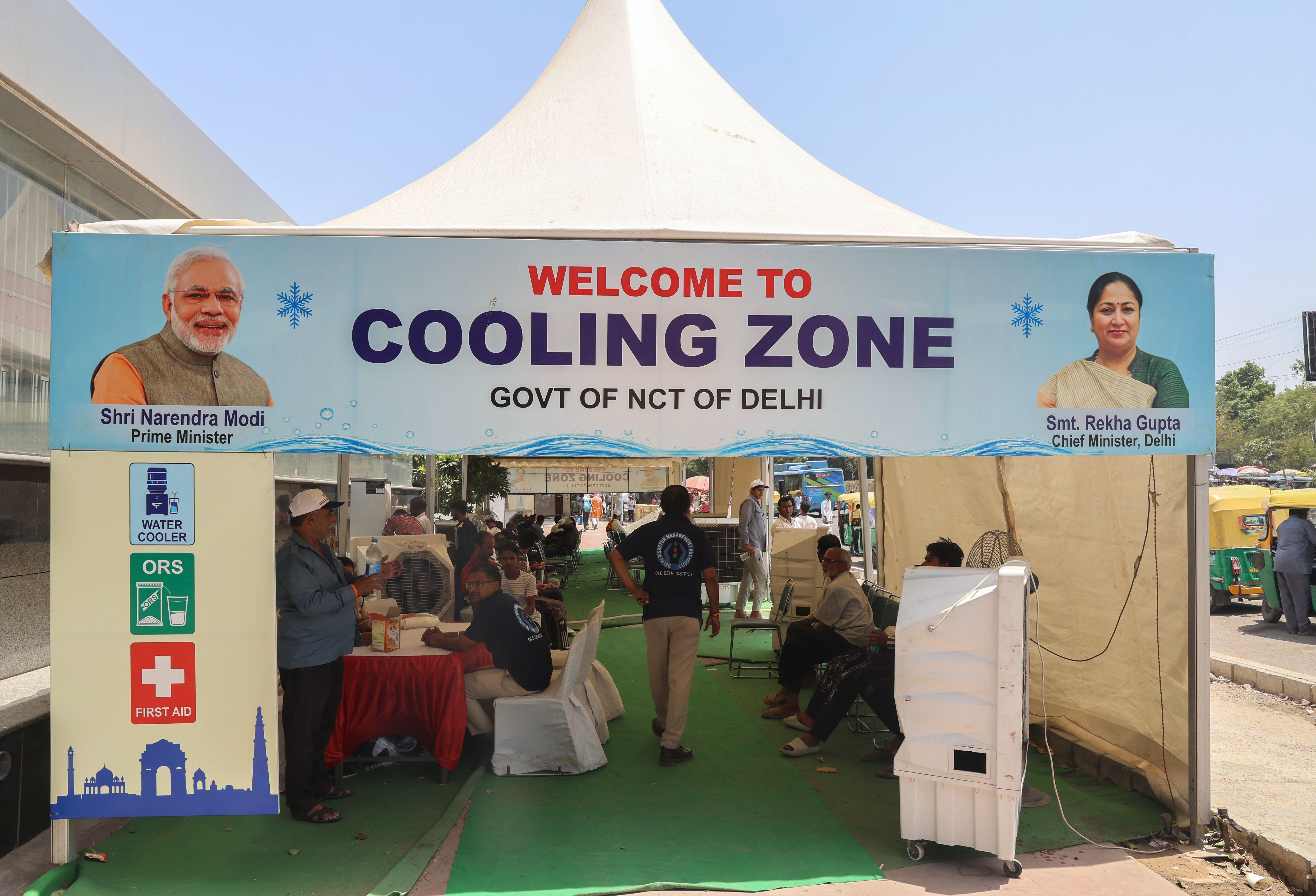 zona za hlađenje u delhiju, vrućine u indiji