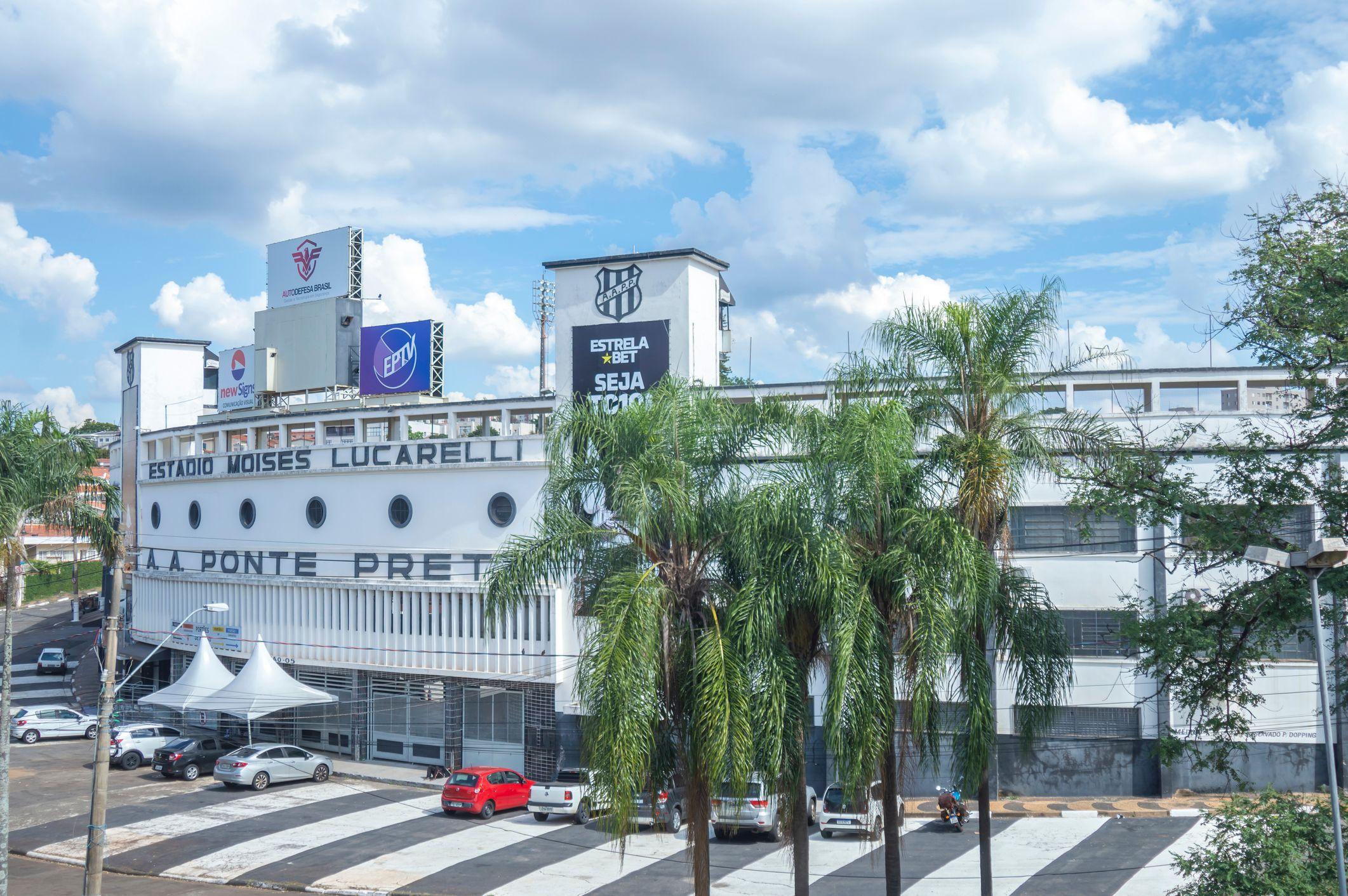 Est&aacute;dio Moises Lucarelli, da Ponte Preta, em Campinas