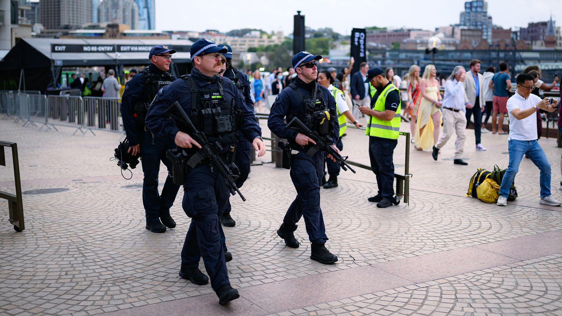 Heavy police presence in Sydney for New Years celebrations after Bondi attack