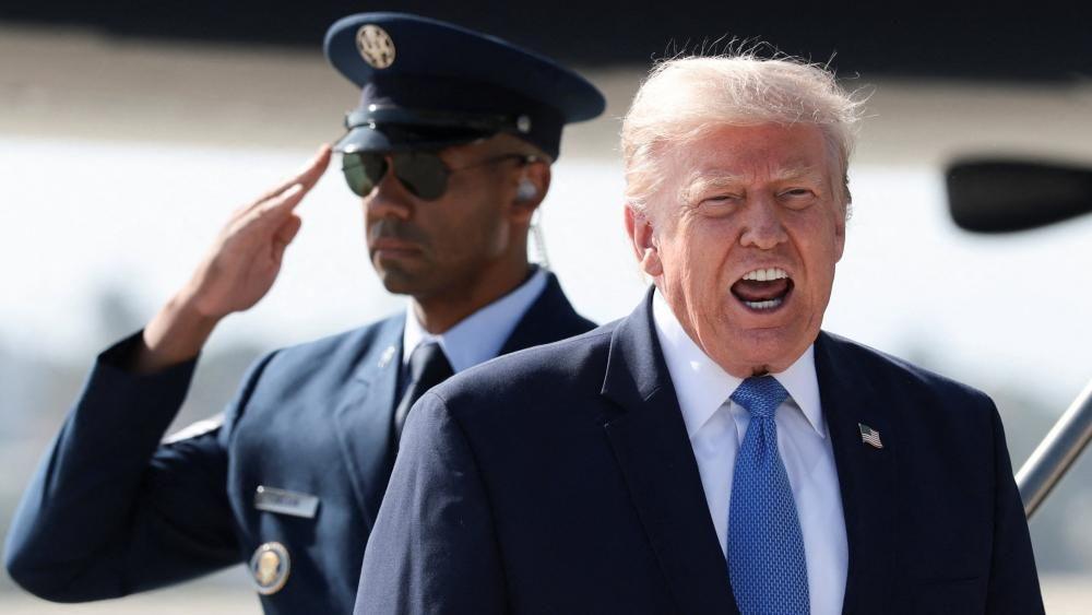 Trump says Iran will be hit very hard if Hormuz Strait not open soon as oil prices fall