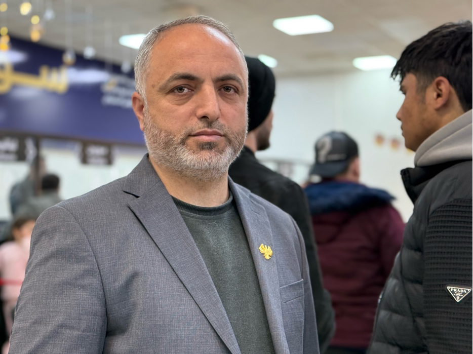 محمد القاسم رئيس قسم العلاقات العامة في منفذ جديدة يابوس الحدودي 