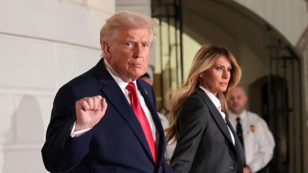 Trump arrives at Congress to deliver State of the Union address