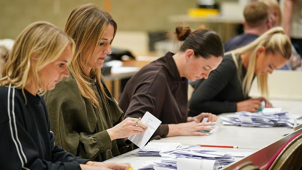 Votes being counted in some English council elections with first results coming in