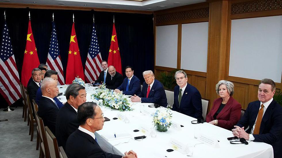 美國總統特朗普與中國國家主席習近平時隔六年再次會晤