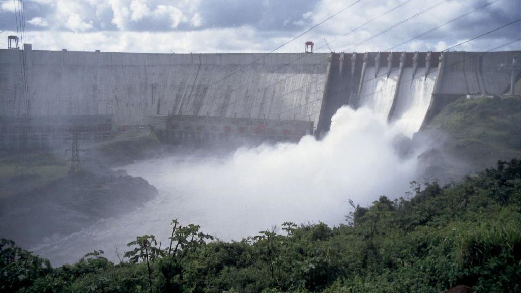 Represa de Guri, no Estado venezuelano de Bol&iacute;var.