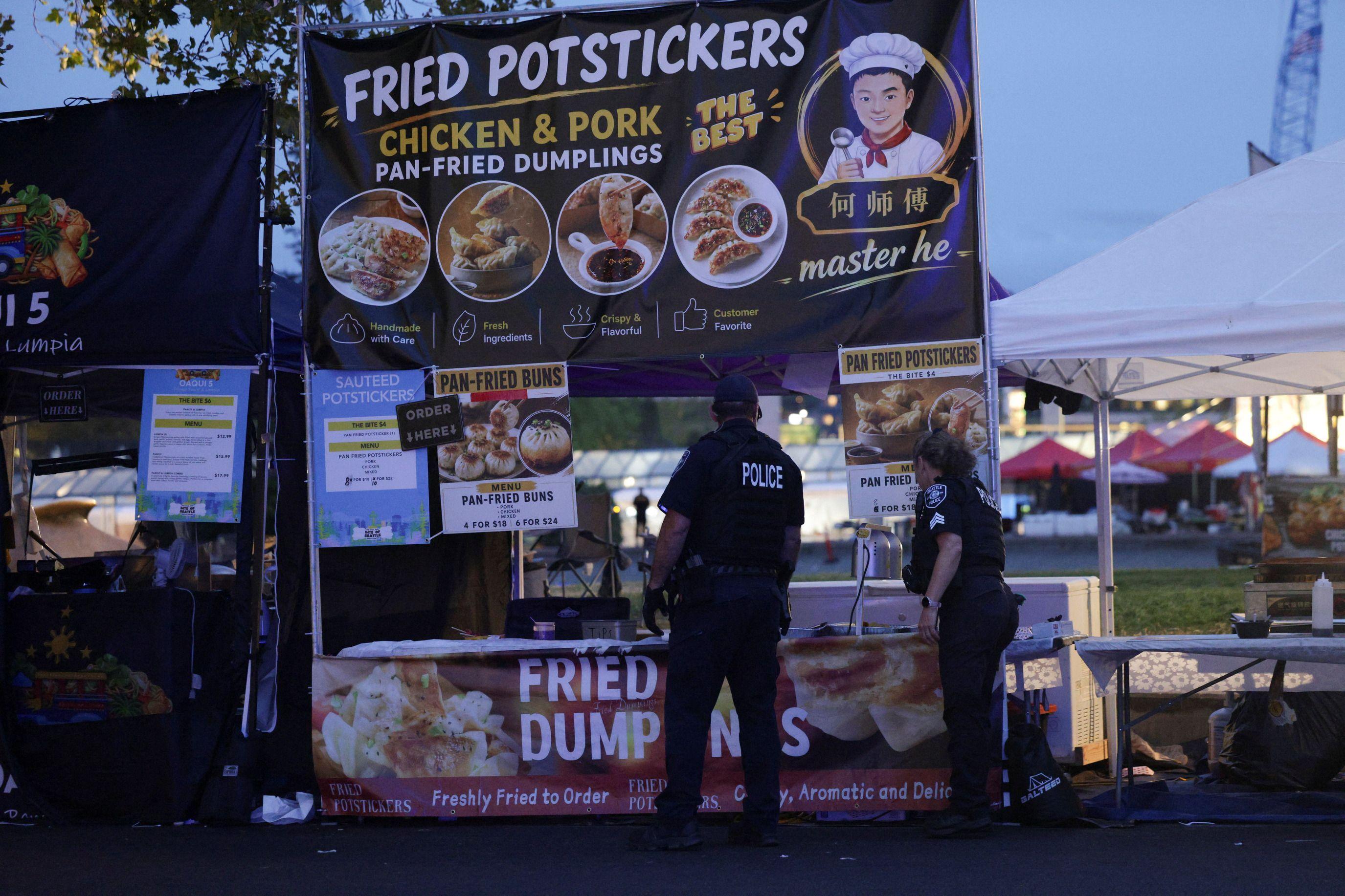 Pucnjava u Sijetlu: Troje mrtvih, najmanje petoro ranjenih 2 Policija ispred štanda sa hranom na Festivalu u Sijetlu