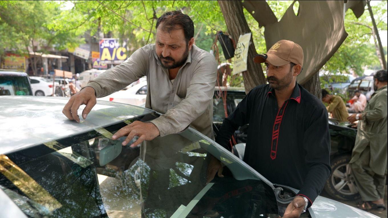 سکرین کا ٹوٹنا