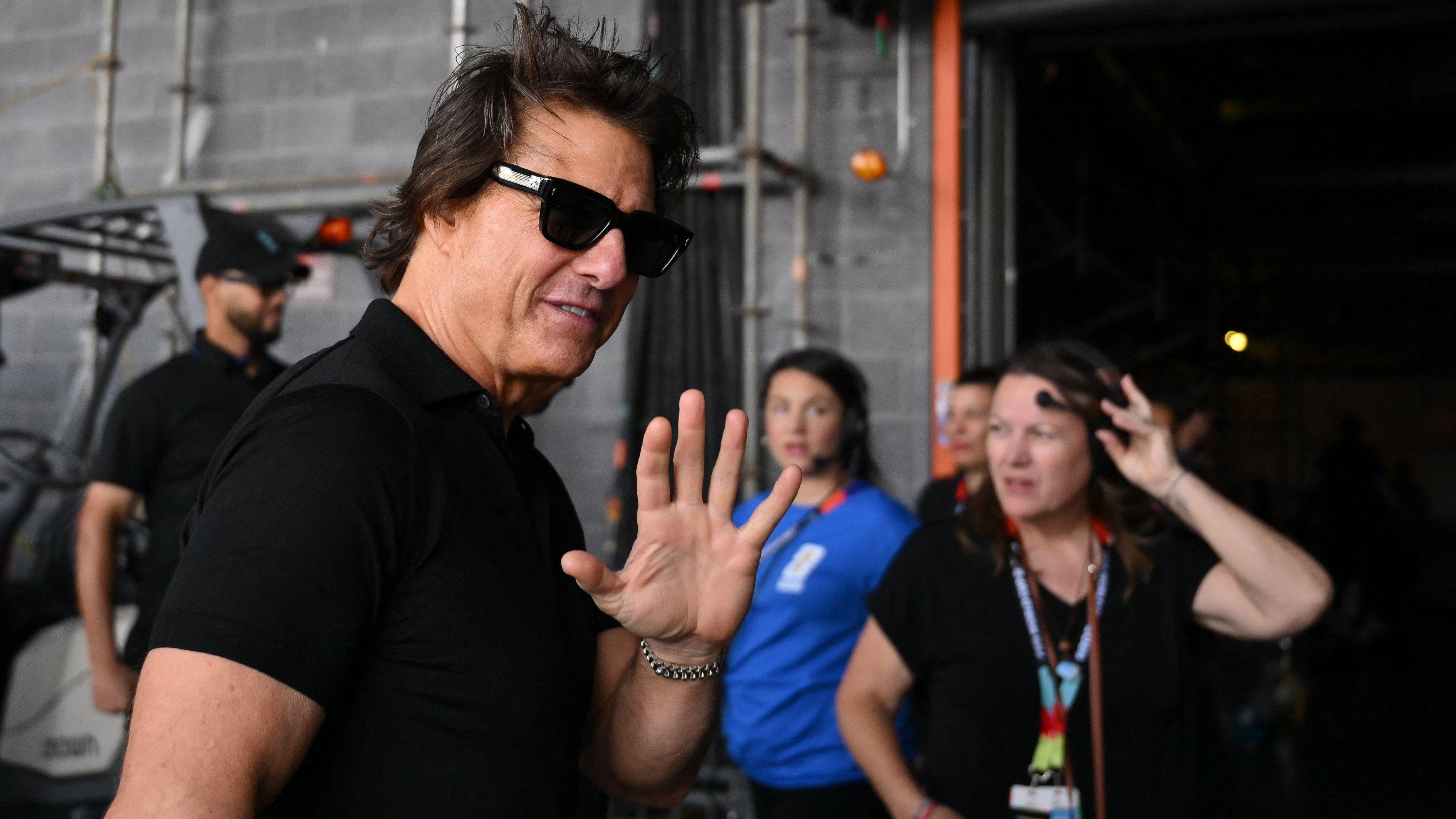 Watch as Tom Cruise features in closing ceremony before Spain v Argentina in World Cup final