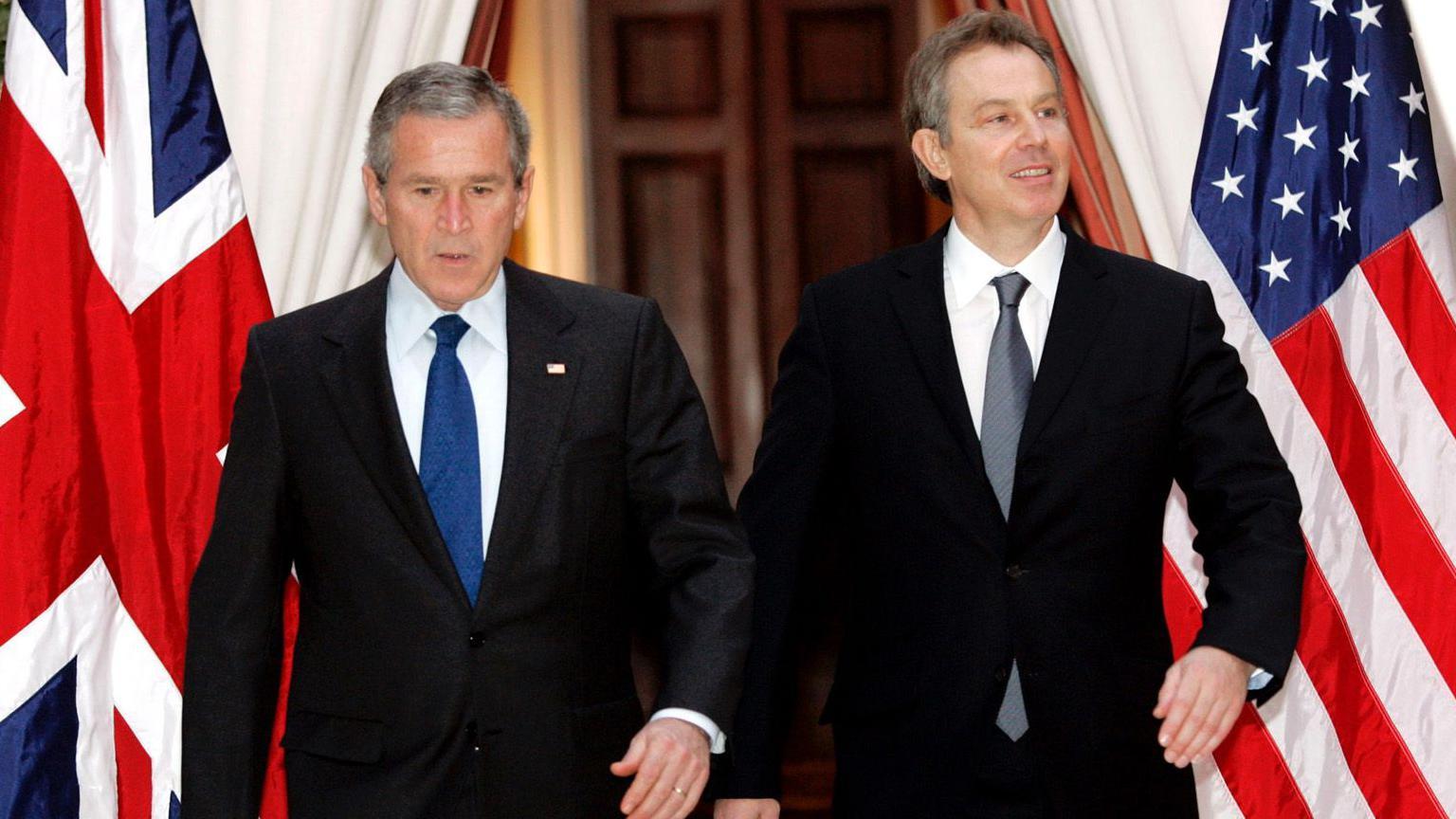 喬治布希與東尼布萊爾