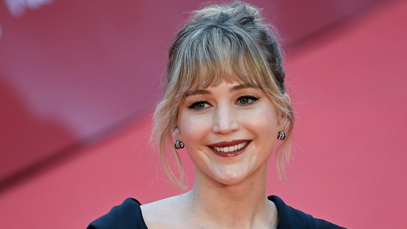 الممثلة والمنتجة السينمائية الأمريكية جنيفر لورانس في مهرجان روما السينمائي 2025. السجادة الحمراء تموت حبي. روما (إيطاليا)، 20 أكتوبر/تشرين الأول 2025