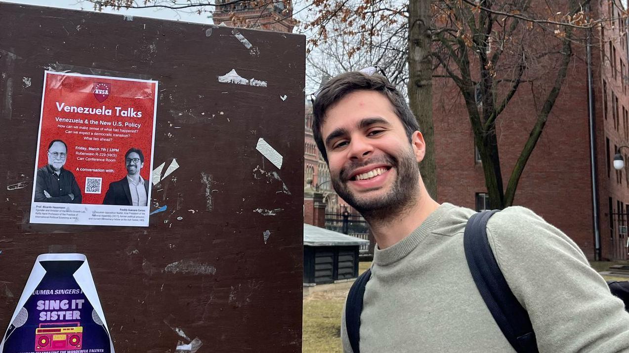 Julio Daly en Harvard