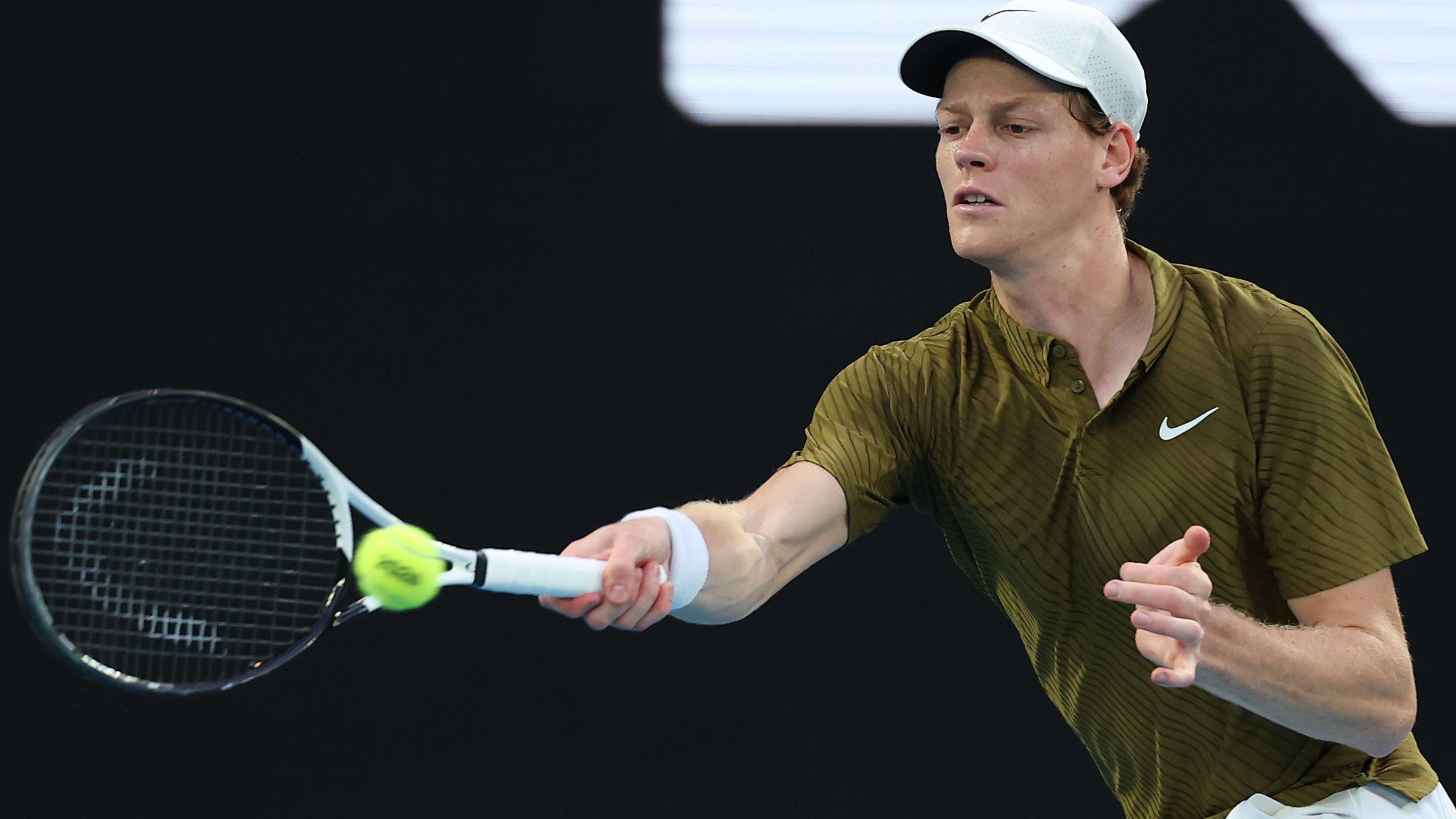 Australian Open: Sinner wins first set against Shelton - listen & follow