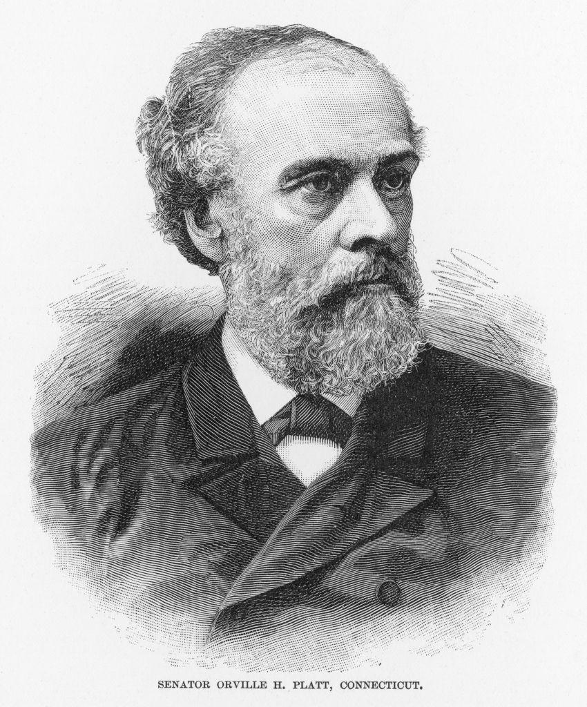 Retrato de Orville Platt, arquitecto de la Enmienda Platt.