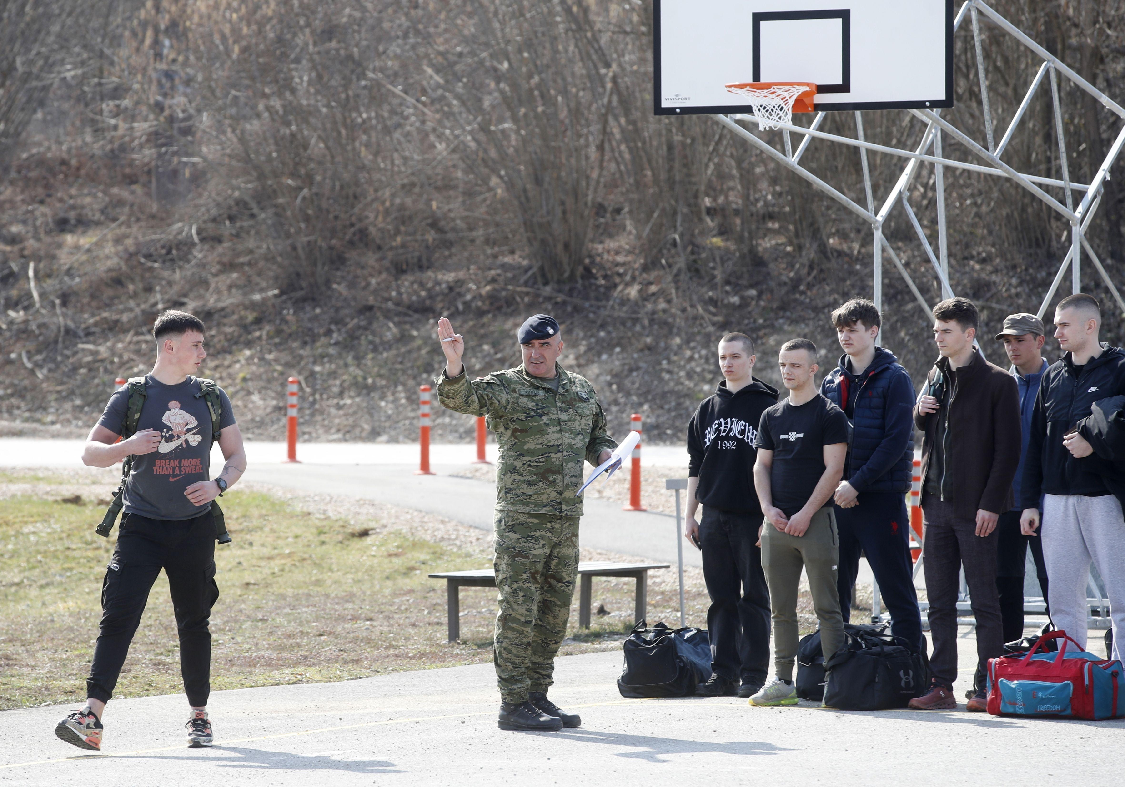 vojni rok u hrvatskoj, regruti u hrvatskoj vojsci