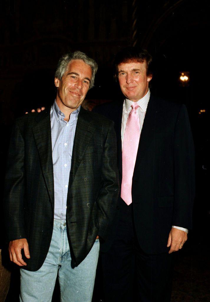 Trump y Epstein en una foto fechada en 1997.