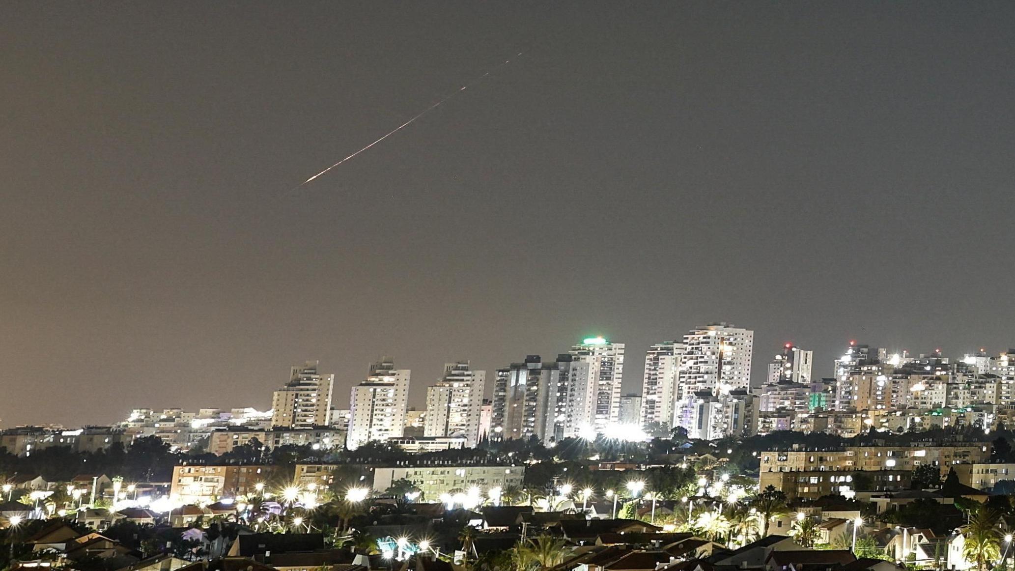 Israel hits Iran with air strikes after Tehran fires missiles at northern Israel