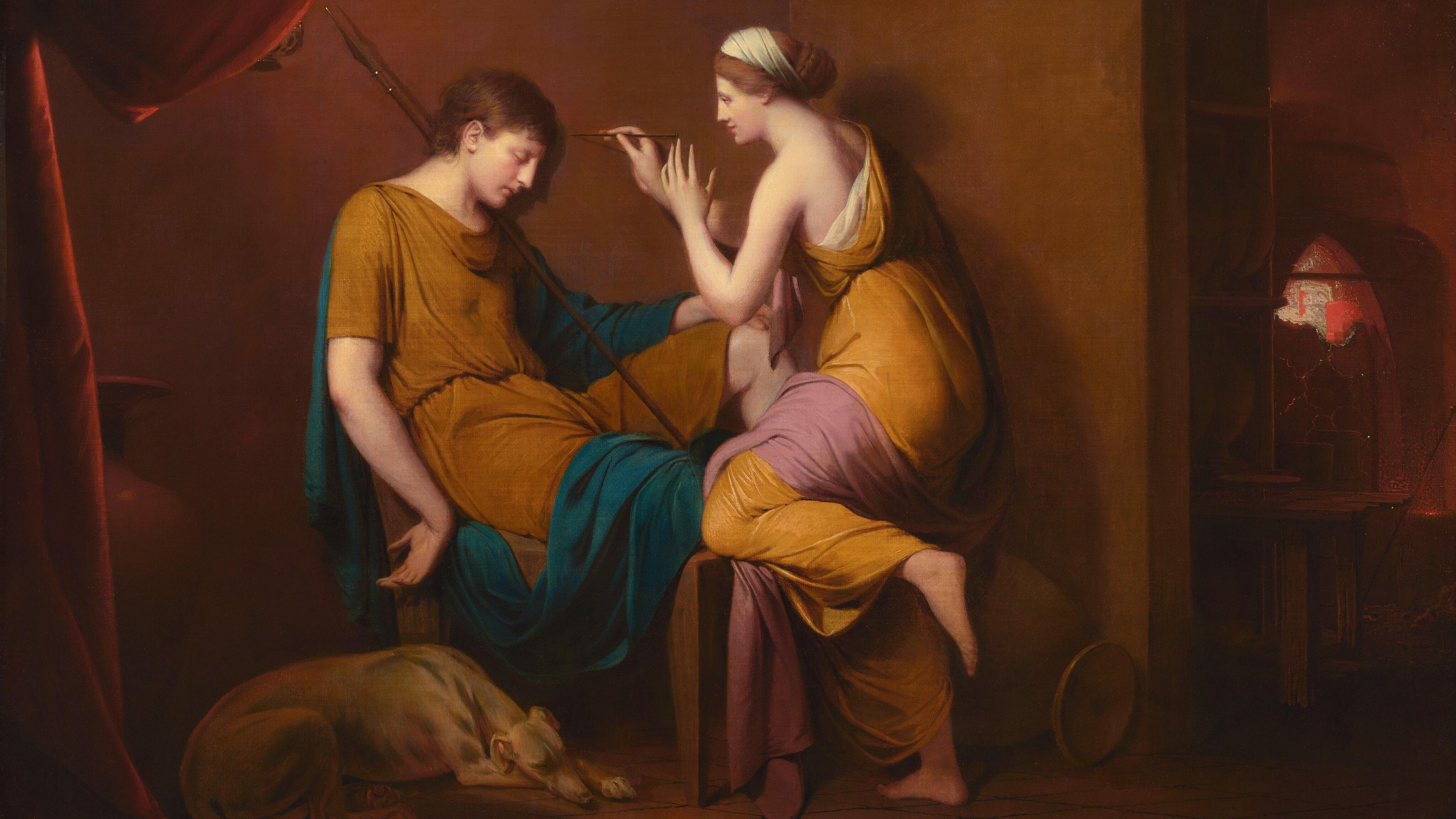 Pintura de Joseph Wright of Derby