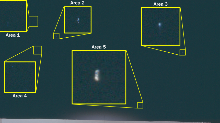 US government releases UFO sighting reports - Orbs swarming in all directions