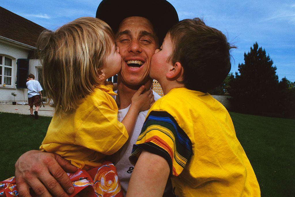 راكب الدراجات غريغ ليموند وأبنائه