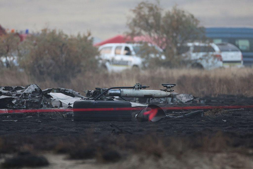 موقع حطام طائرة الشحن العسكرية التركية من طراز C-130