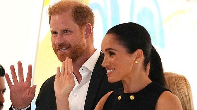 Harry and Meghan arrive in Australia for four-day tour