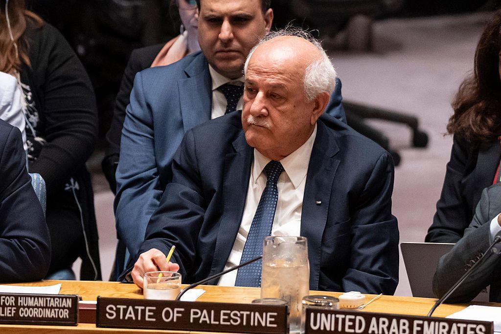 Riyad Mansour es el embajador de la Misión de Observación de Palestina en la ONU.