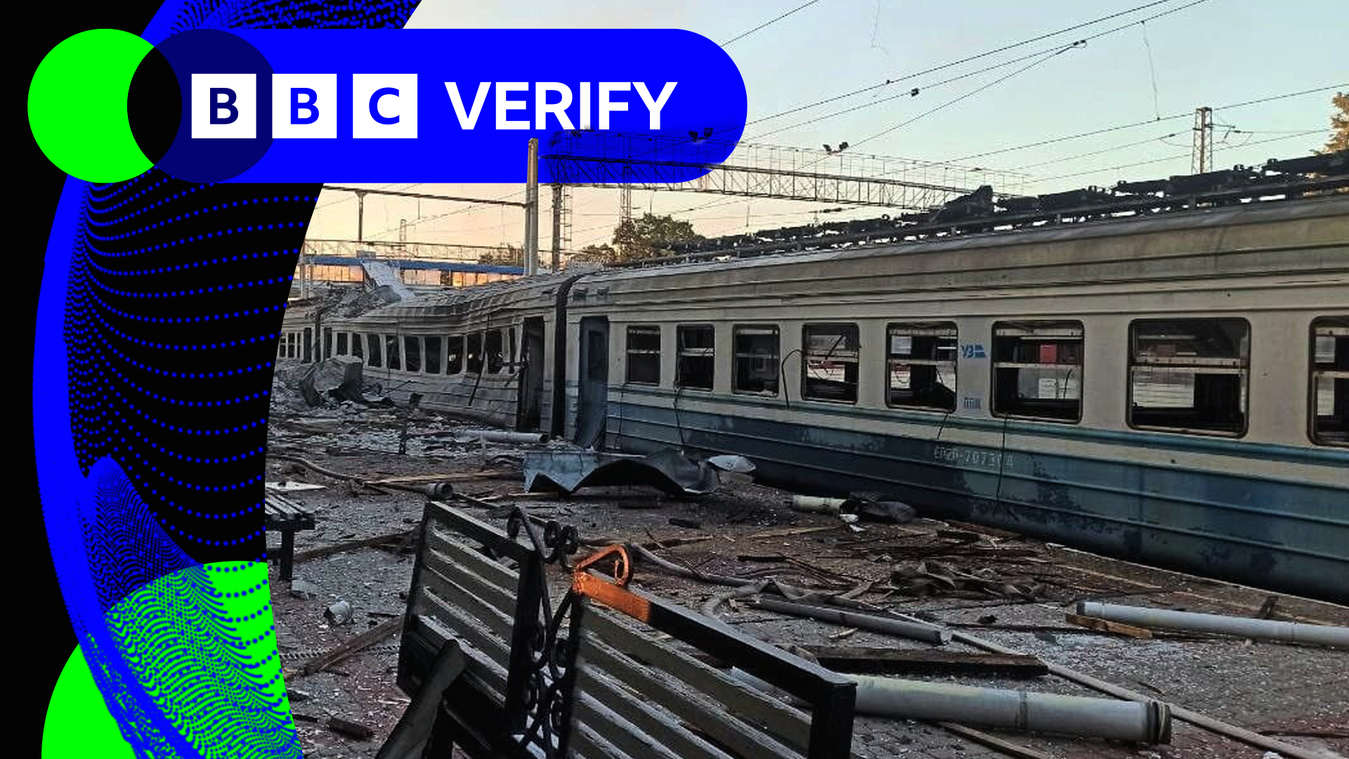 Verifying video after deadly Russian strike on Ukraine transport hub