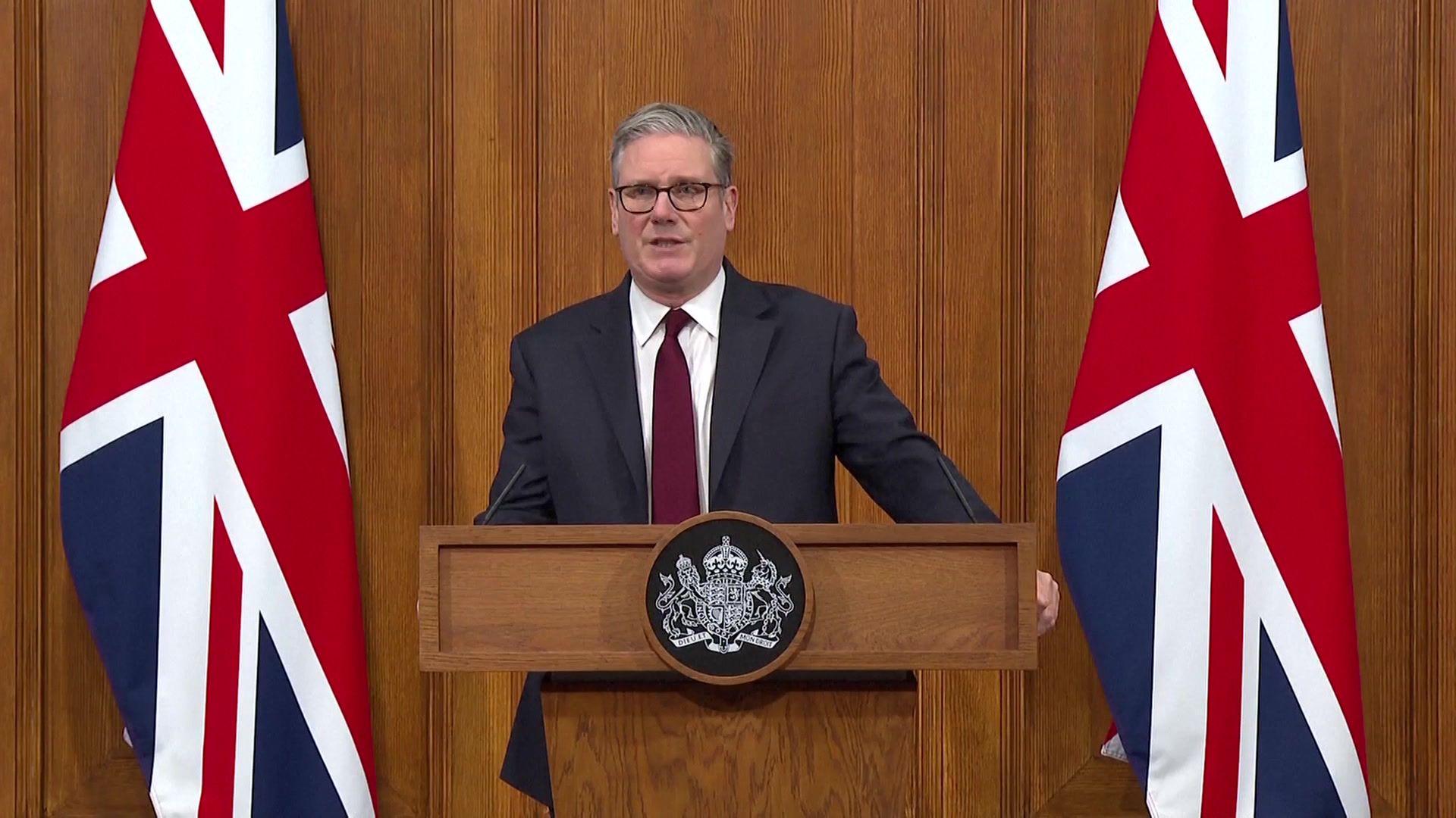 Starmer speaking after Trump calls on Nato allies to help secure Strait of Hormuz