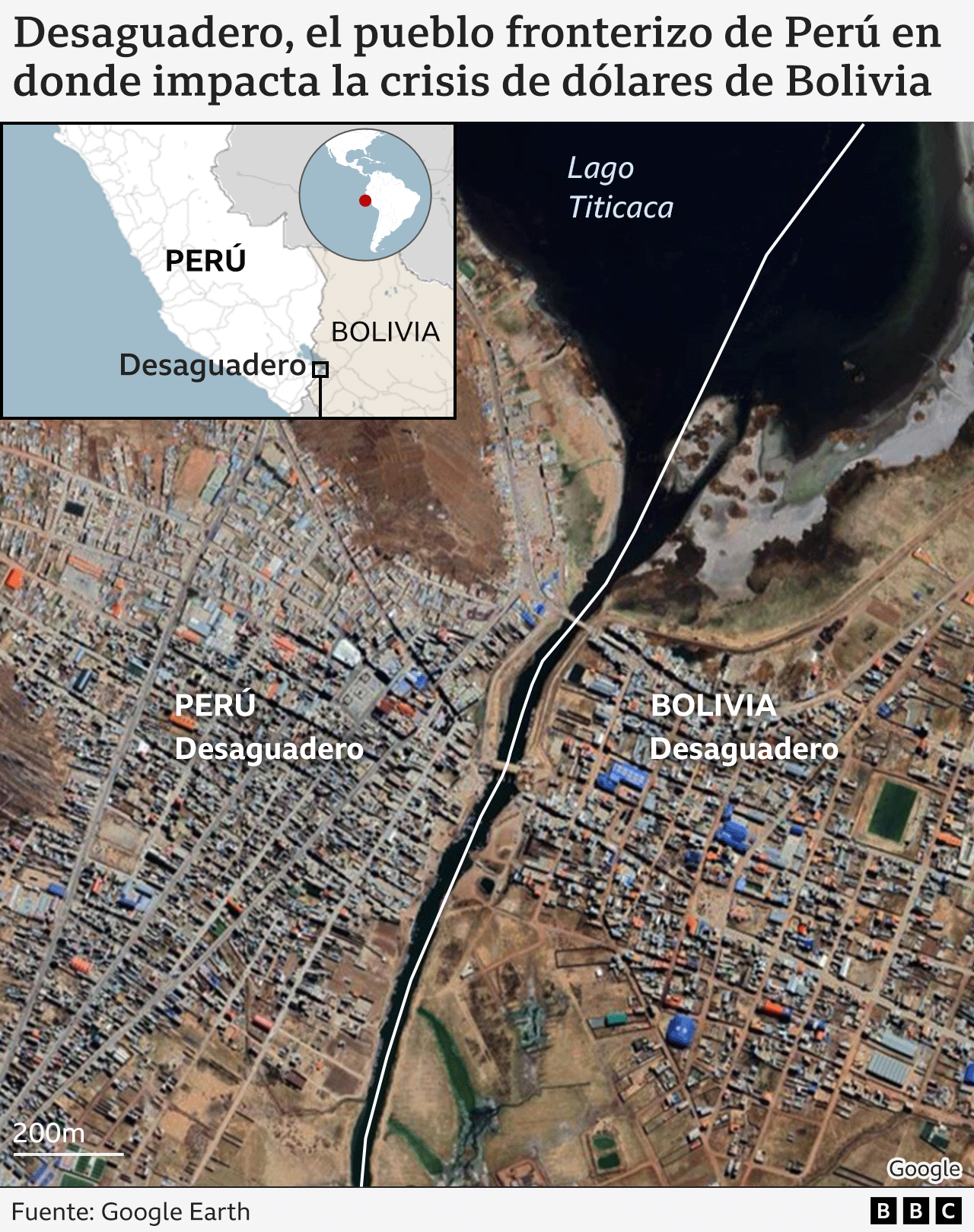 Mapa Desaguadero.