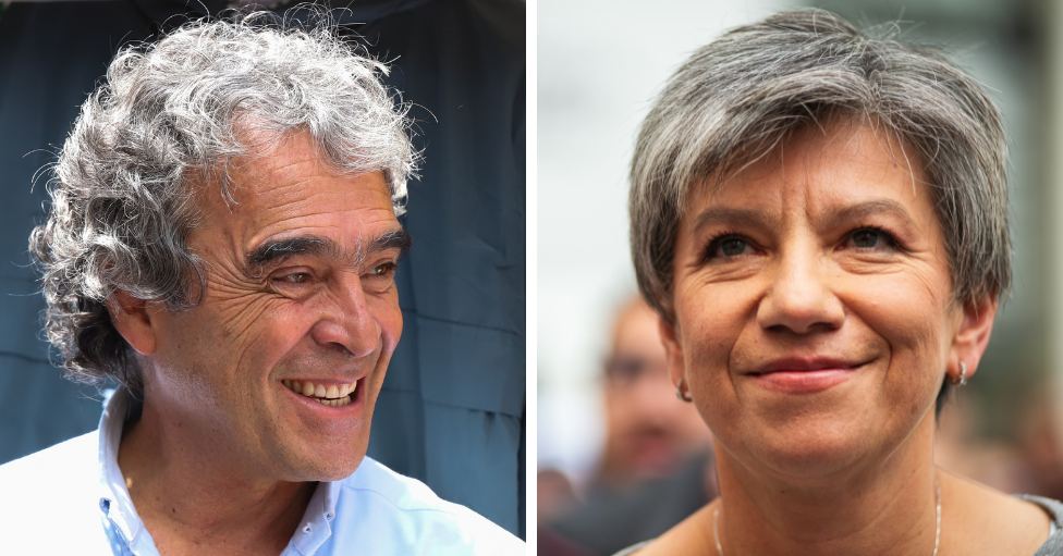 Sergio Fajardo y Claudia López. 