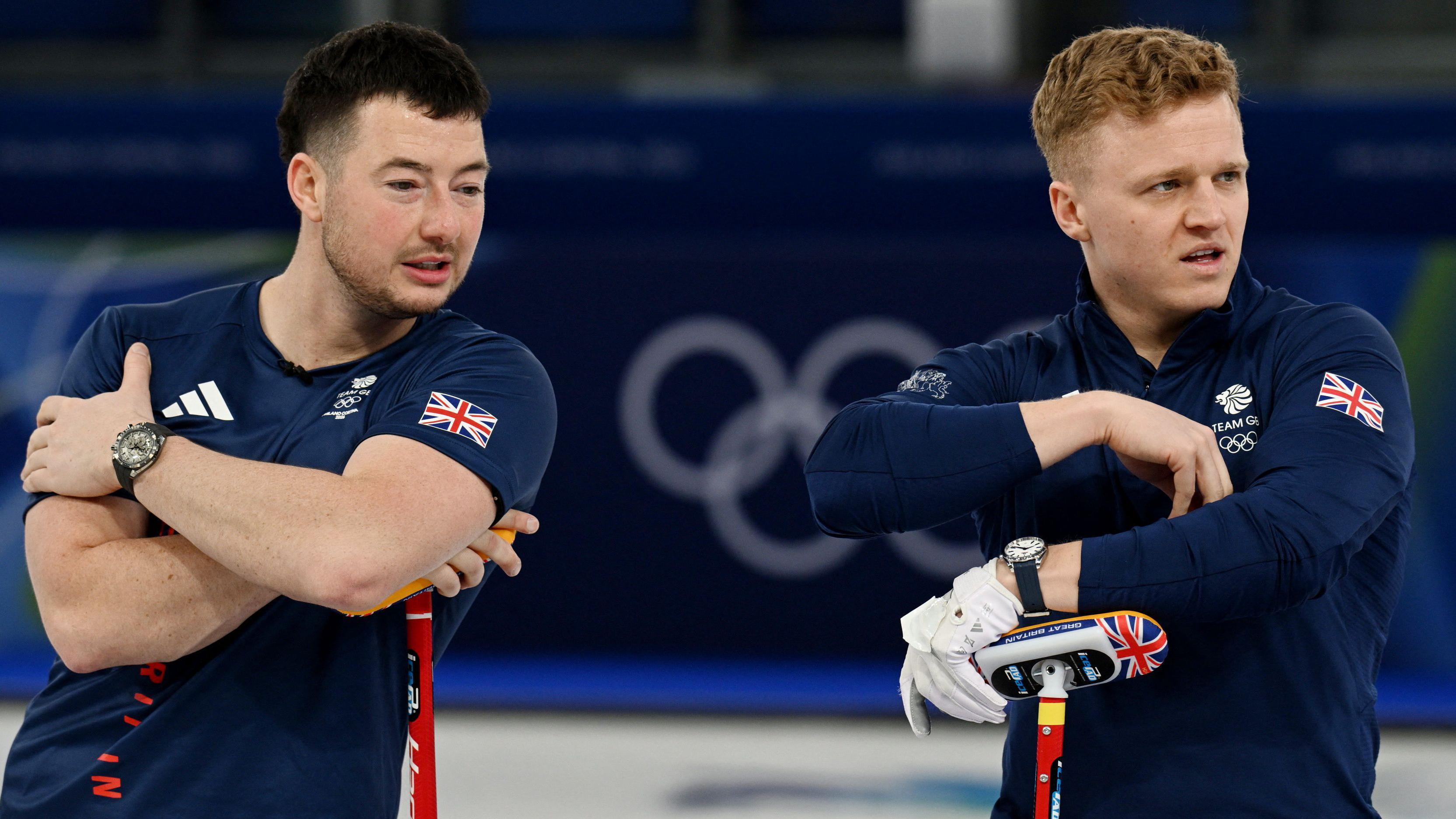 Winter Olympics: GB beaten in curling by Switzerland in extra end - watch & follow