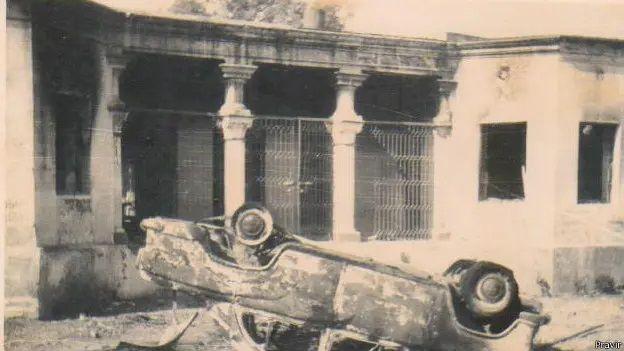 فسادات سے تباہ بھاگلپور کا منظر