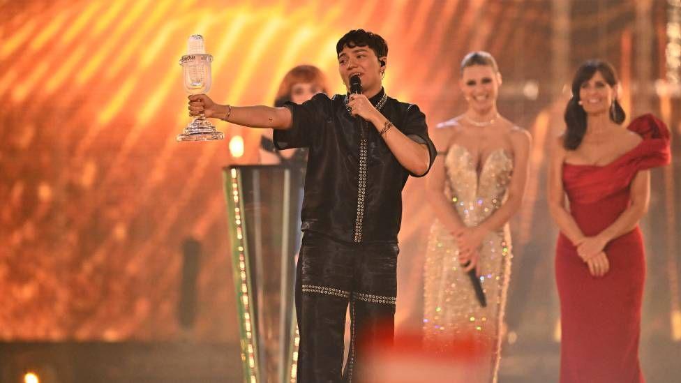 Austrias JJ wins the 2025 Eurovision Song Contest in Basel