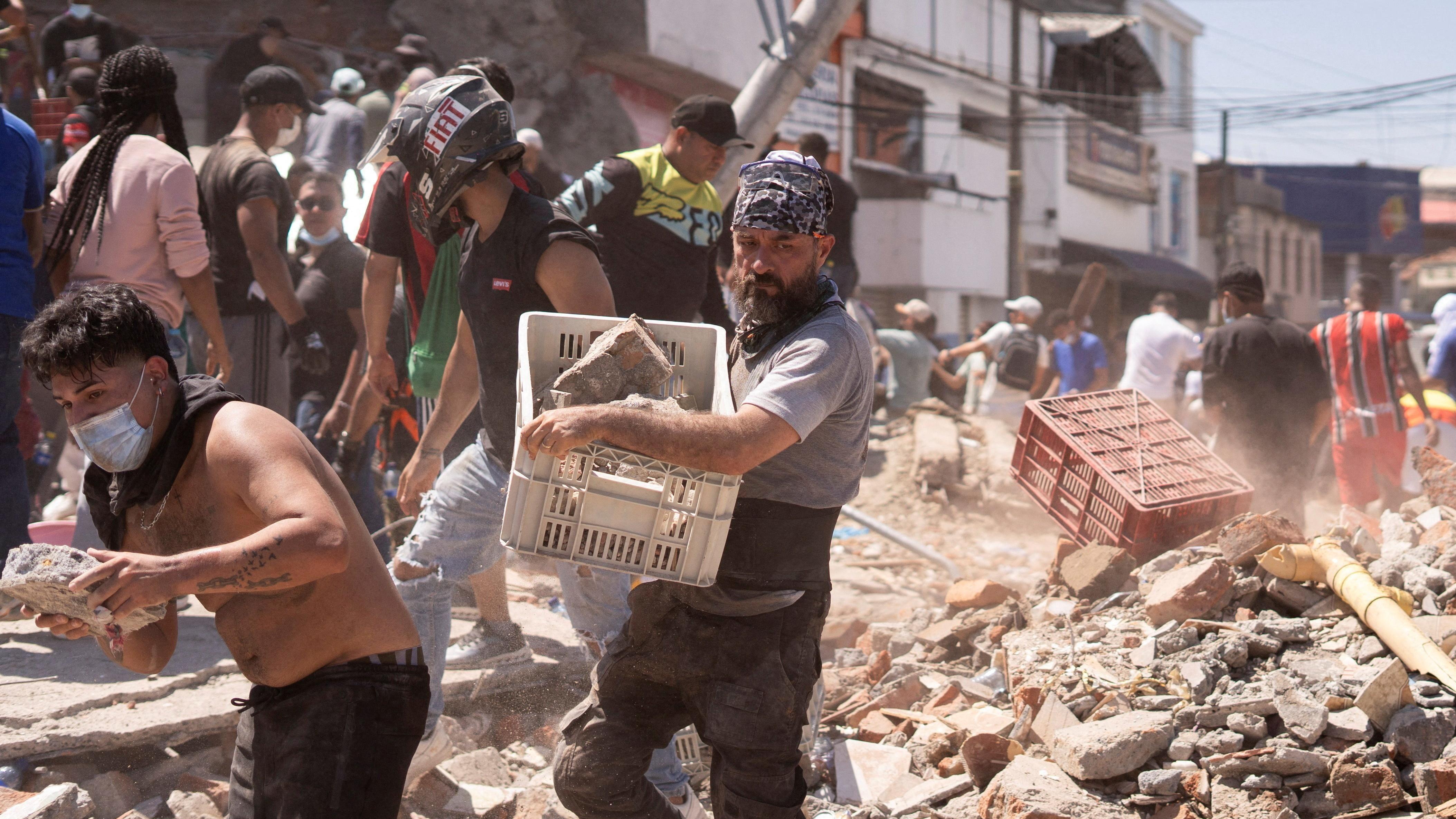 At least 111 killed in Colombia's largest earthquake in years