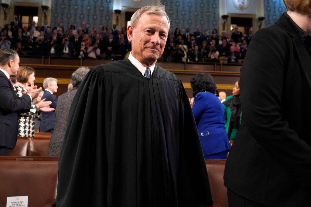 El presidente de la Corte Suprema de EE.UU., John Roberts.