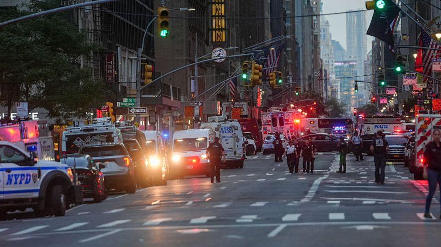 Officer among four killed in New York City building shooting