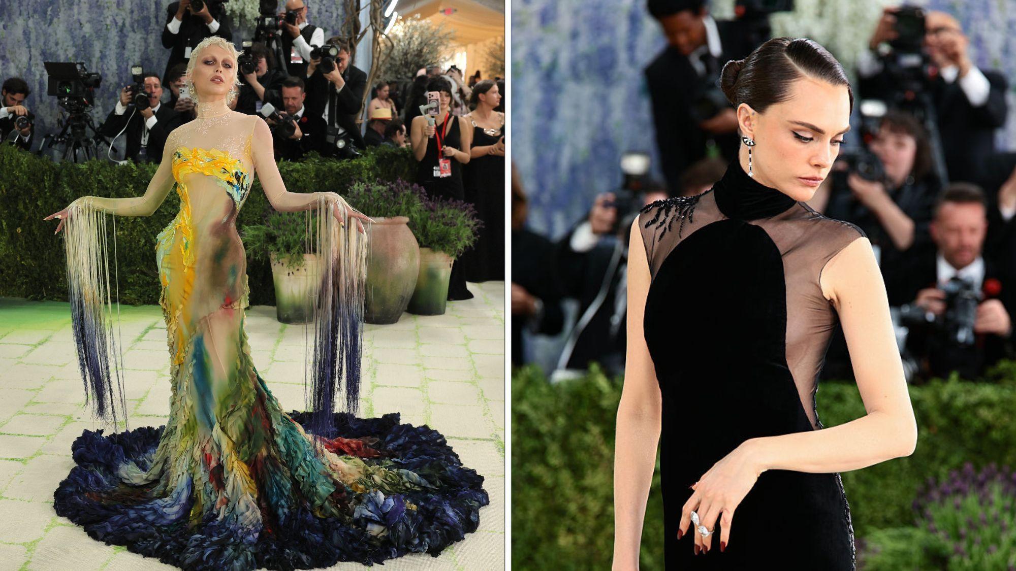 Stars begin to arrive for the Met Gala red carpet 