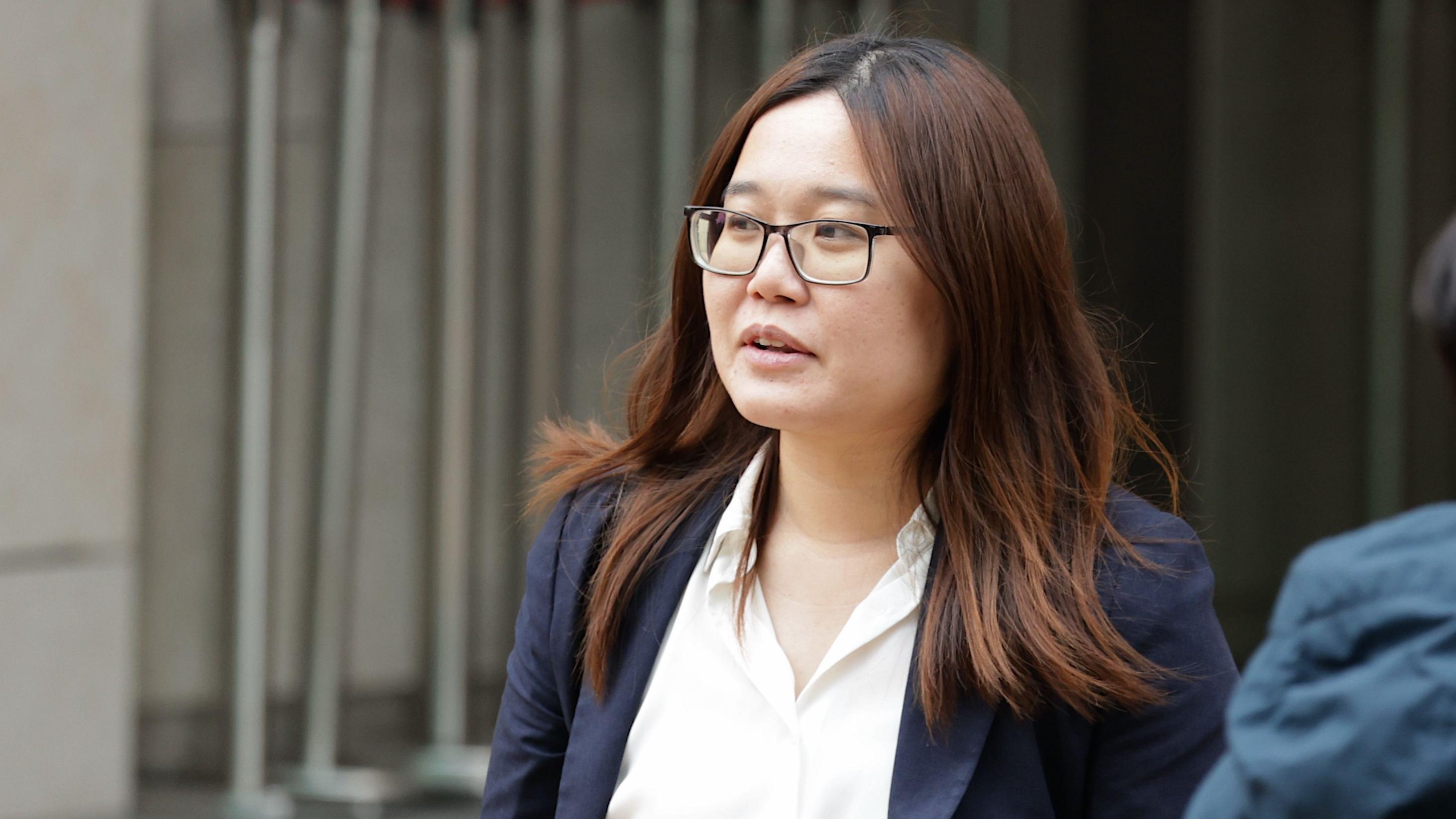 梁麗幗大律師離開西九龍法院大樓（22/1/2026）